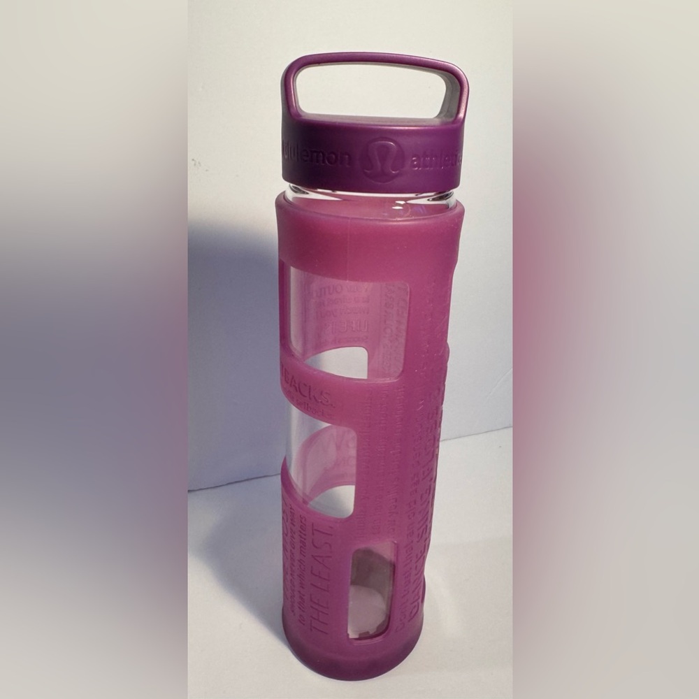 Lululemon Pure Balance Glass Water Bottle 19OZ